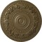 Ekena Millwork Rose Ceiling Medallion (Fits Canopies up to 13 1/2"), 33 7/8"OD x 2 3/8"P, Mississippi Mud CM33ROMMF - alternate 1
